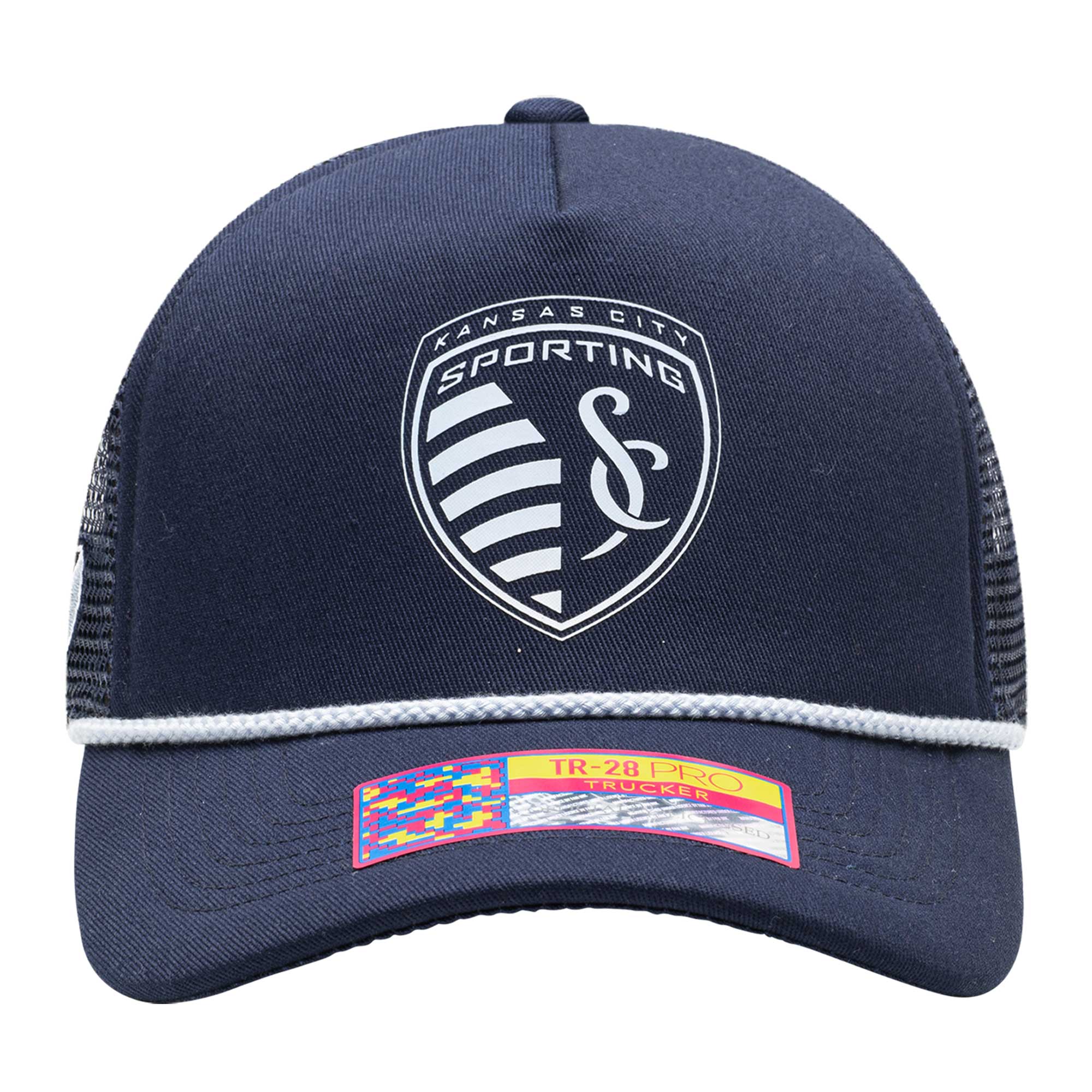 men8217s sporting kansas city navy atmosphere trucker adjustable hat | San Jose Earthquakes Hats, Jerseys & MLS Apparel