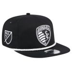men8217s sporting kansas city new era black 2024 kick off collection golfer snapback hat | San Jose Earthquakes Hats, Jerseys & MLS Apparel
