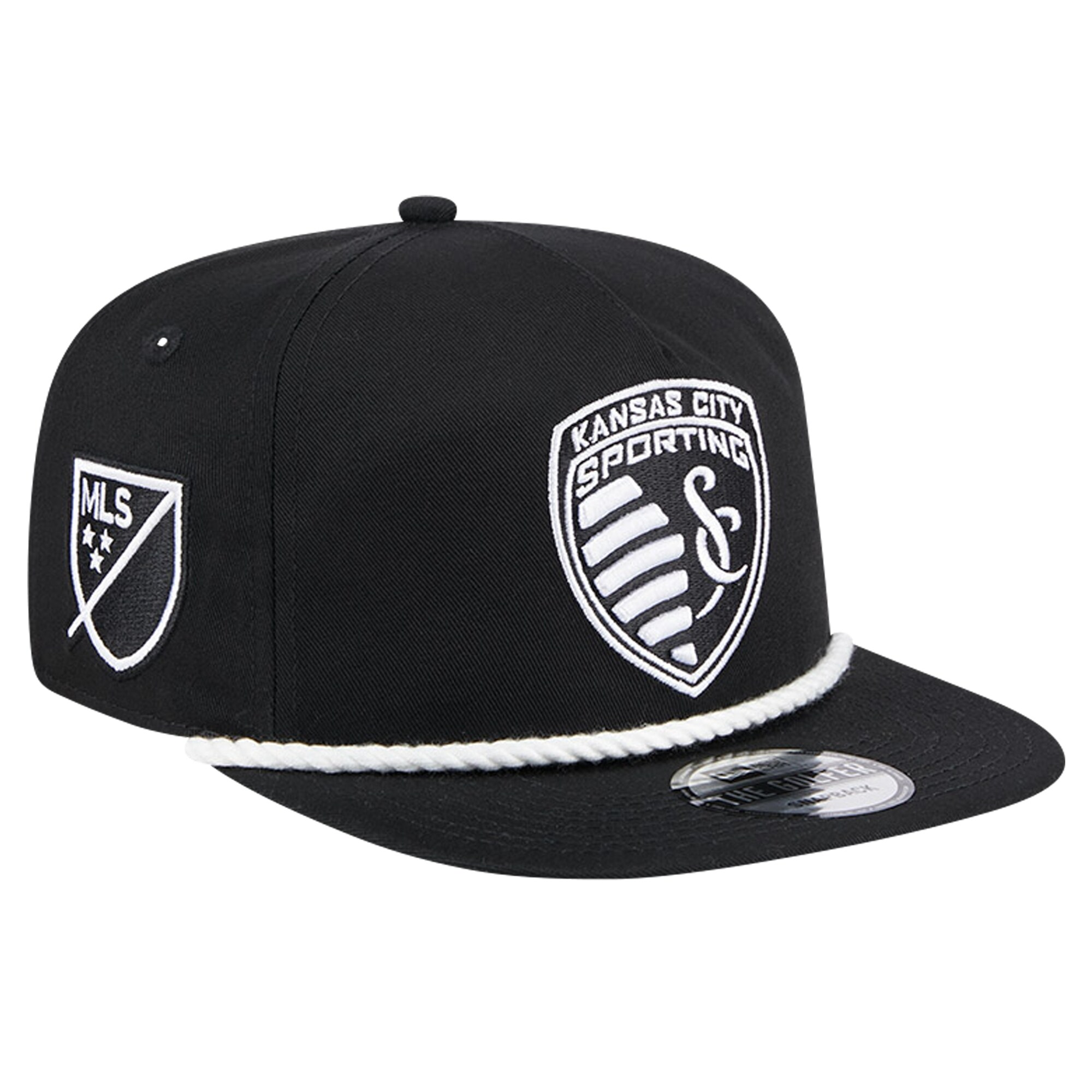 men8217s sporting kansas city new era black 2024 kick off collection golfer snapback hat | San Jose Earthquakes Hats, Jerseys & MLS Apparel