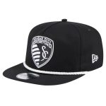men8217s sporting kansas city new era black 2024 kick off collection golfer snapback hat | San Jose Earthquakes Hats, Jerseys & MLS Apparel