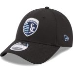 men8217s sporting kansas city new era black basic 9forty mesh snapback hat | San Jose Earthquakes Hats, Jerseys & MLS Apparel