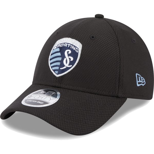 men8217s sporting kansas city new era black basic 9forty mesh snapback hat | San Jose Earthquakes Hats, Jerseys & MLS Apparel