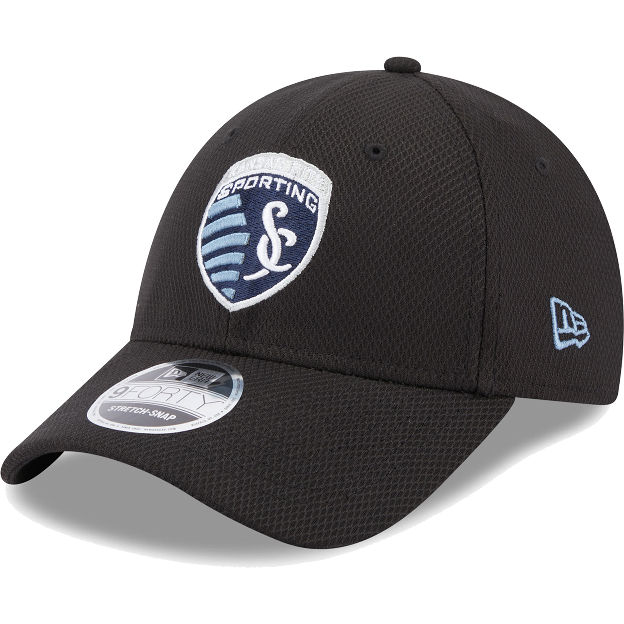 men8217s sporting kansas city new era black basic 9forty mesh snapback hat | San Jose Earthquakes Hats, Jerseys & MLS Apparel