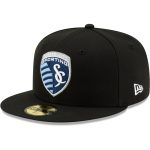 men8217s sporting kansas city new era black primary logo 59fifty fitted hat | San Jose Earthquakes Hats, Jerseys & MLS Apparel