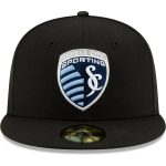 men8217s sporting kansas city new era black primary logo 59fifty fitted hat | San Jose Earthquakes Hats, Jerseys & MLS Apparel