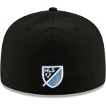men8217s sporting kansas city new era black primary logo 59fifty fitted hat | San Jose Earthquakes Hats, Jerseys & MLS Apparel