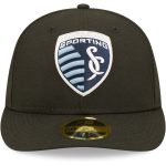 men8217s sporting kansas city new era black primary logo low profile 59fifty fitted hat | San Jose Earthquakes Hats, Jerseys & MLS Apparel