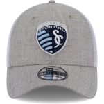 men8217s sporting kansas city new era heather graywhite 39thirty trucker flex hat | San Jose Earthquakes Hats, Jerseys & MLS Apparel