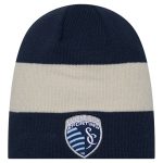 men8217s sporting kansas city new era navy 2024 kick off collection knit beanie | San Jose Earthquakes Hats, Jerseys & MLS Apparel