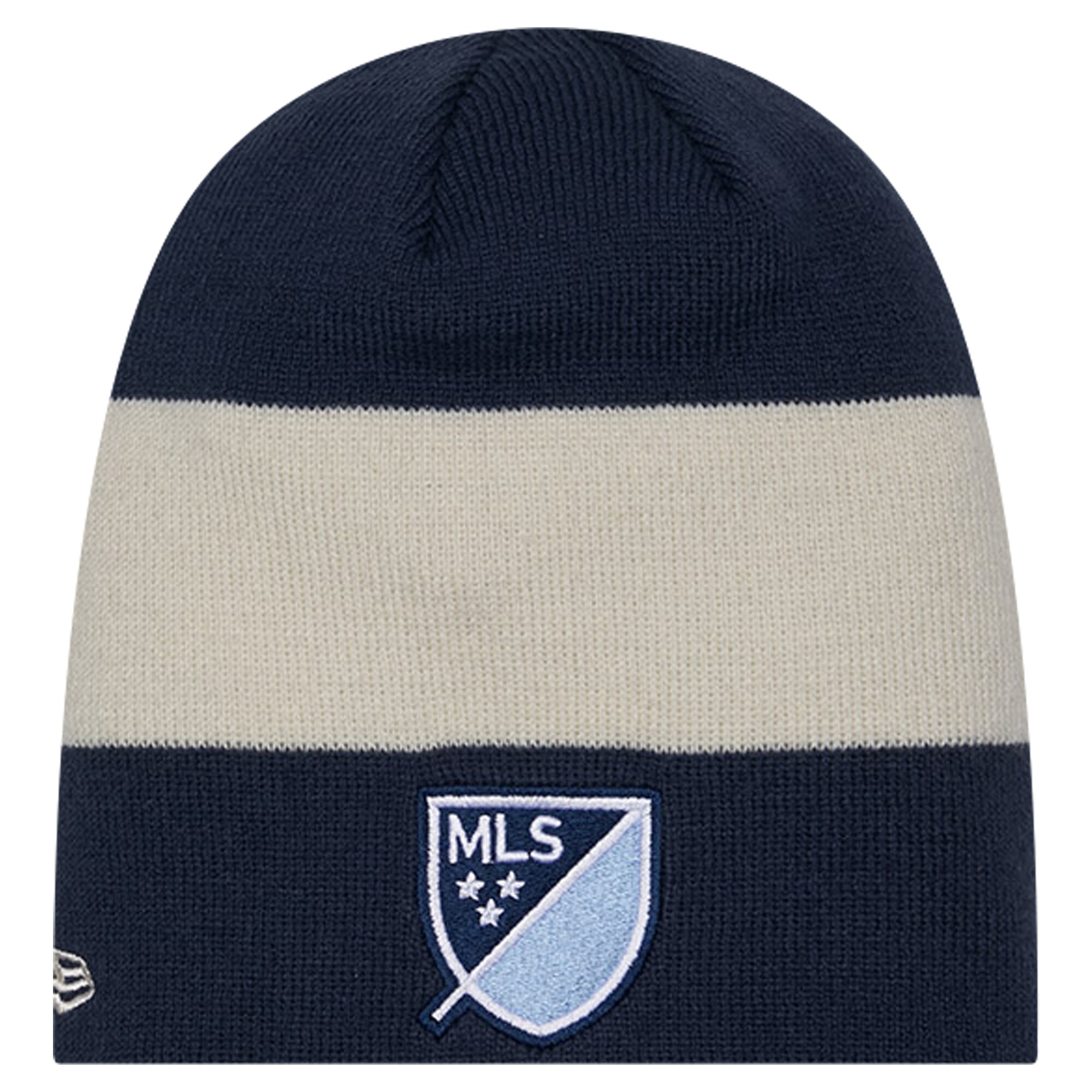 men8217s sporting kansas city new era navy 2024 kick off collection knit beanie | San Jose Earthquakes Hats, Jerseys & MLS Apparel