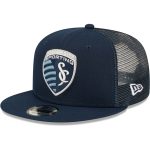 men8217s sporting kansas city new era navy classic 9fifty trucker snapback hat | San Jose Earthquakes Hats, Jerseys & MLS Apparel