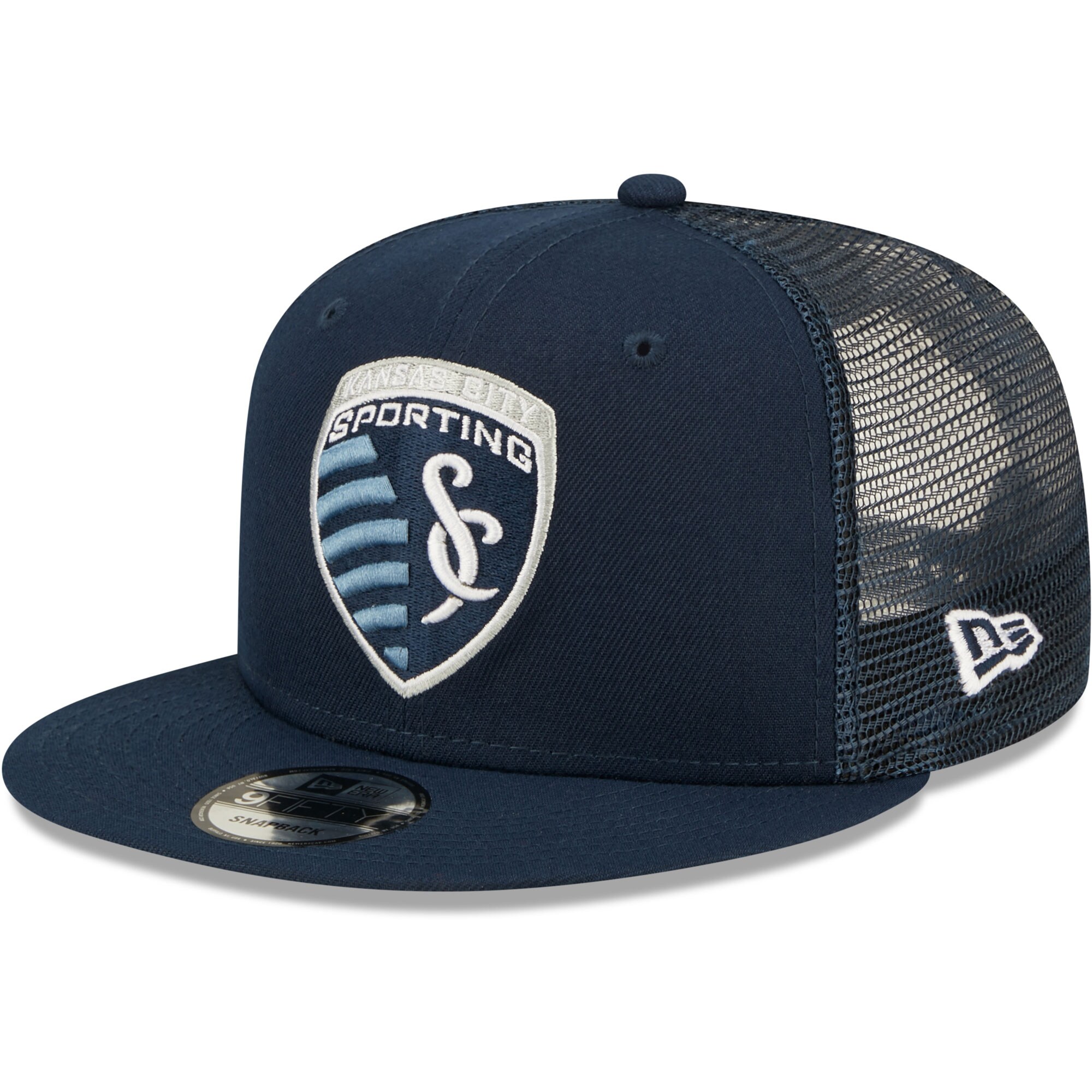 men8217s sporting kansas city new era navy classic 9fifty trucker snapback hat | San Jose Earthquakes Hats, Jerseys & MLS Apparel