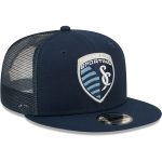 men8217s sporting kansas city new era navy classic 9fifty trucker snapback hat | San Jose Earthquakes Hats, Jerseys & MLS Apparel