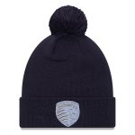 men8217s sporting kansas city new era navy jersey hook cuff knit hat with pom | San Jose Earthquakes Hats, Jerseys & MLS Apparel