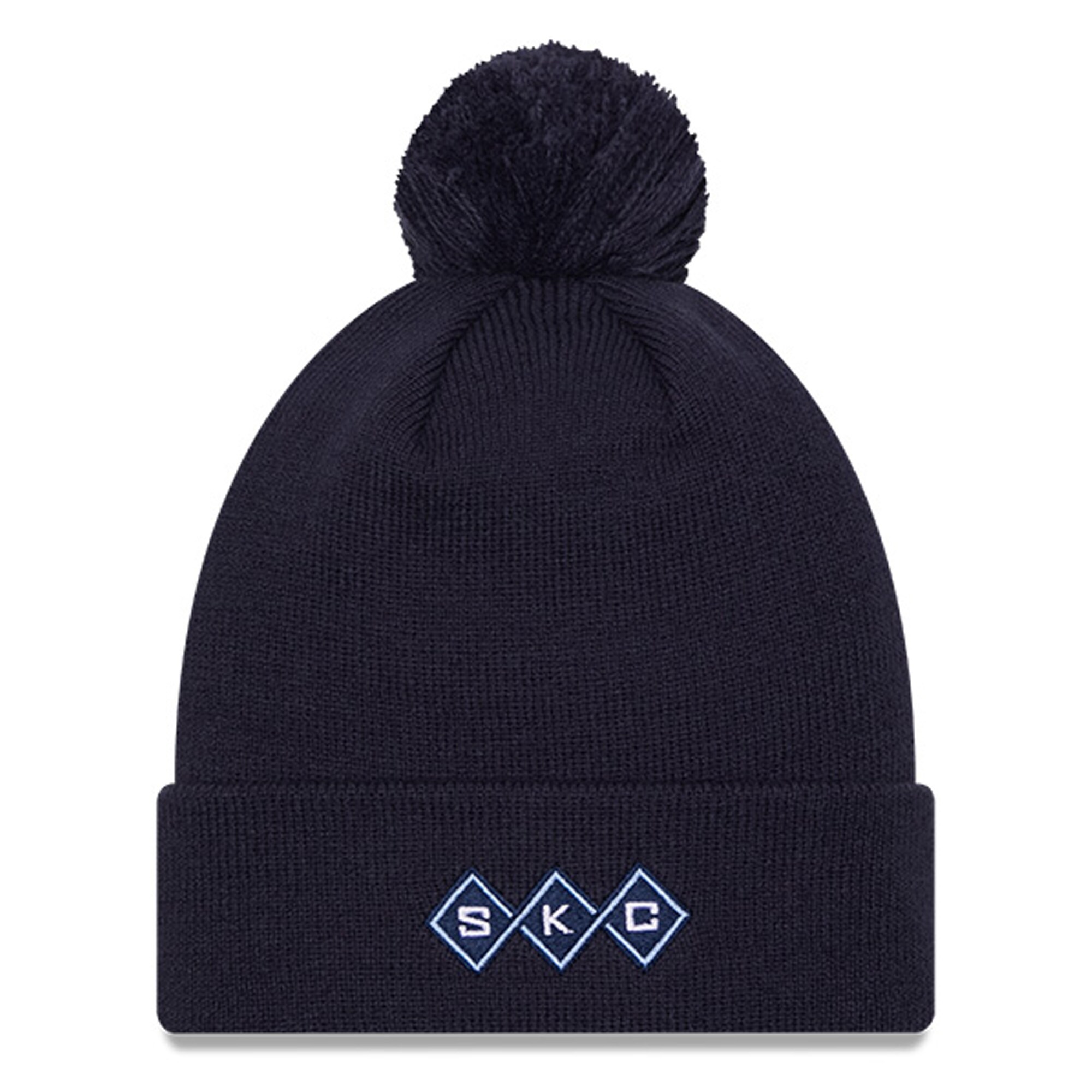 men8217s sporting kansas city new era navy jersey hook cuff knit hat with pom | San Jose Earthquakes Hats, Jerseys & MLS Apparel