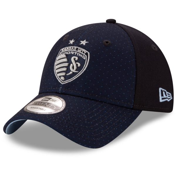 men8217s sporting kansas city new era navy jersey hook logo 9twenty adjustable hat | San Jose Earthquakes Hats, Jerseys & MLS Apparel