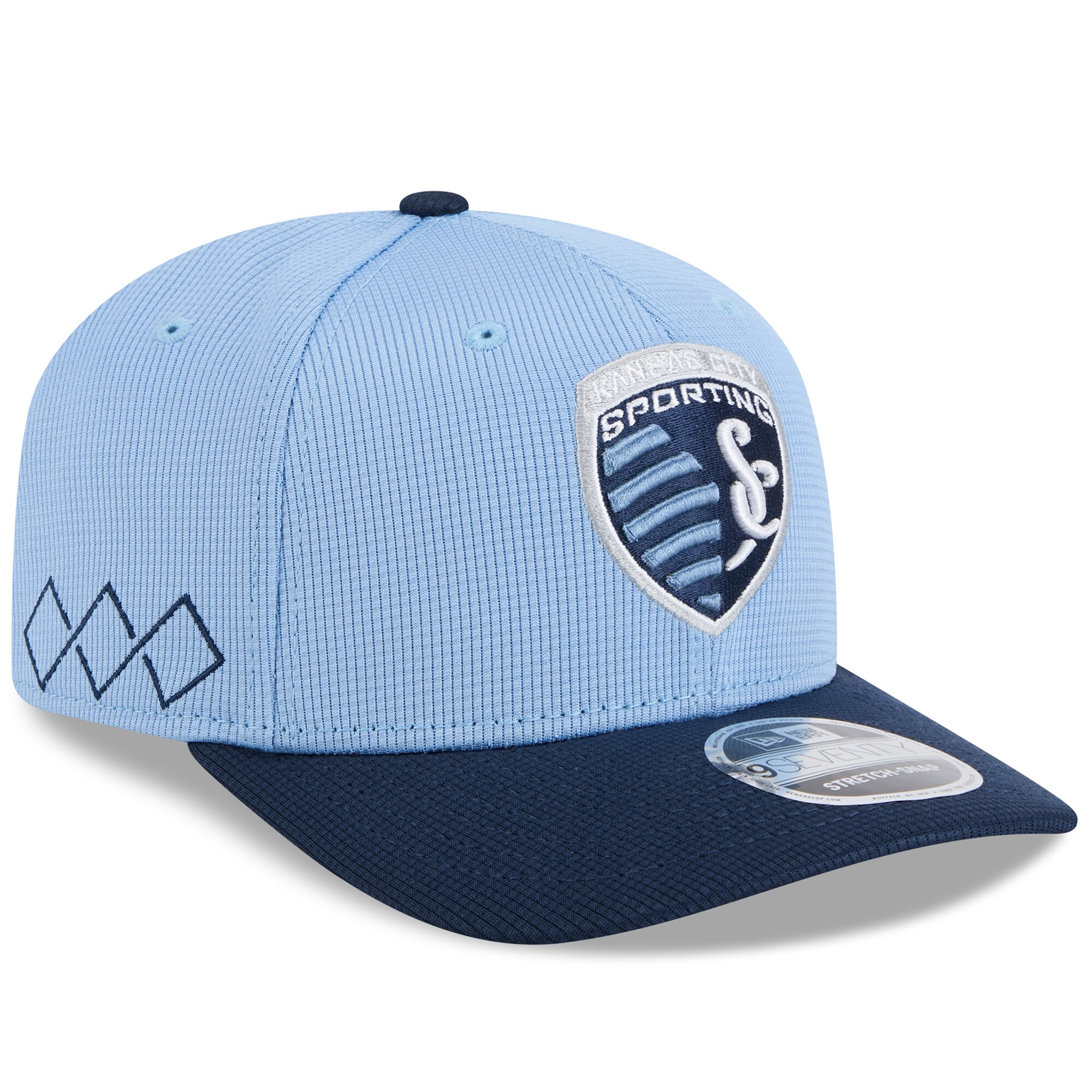 men8217s sporting kansas city new era sky bluenavy 2025 jersey hook 9seventy stretch-snap hat | San Jose Earthquakes Hats, Jerseys & MLS Apparel