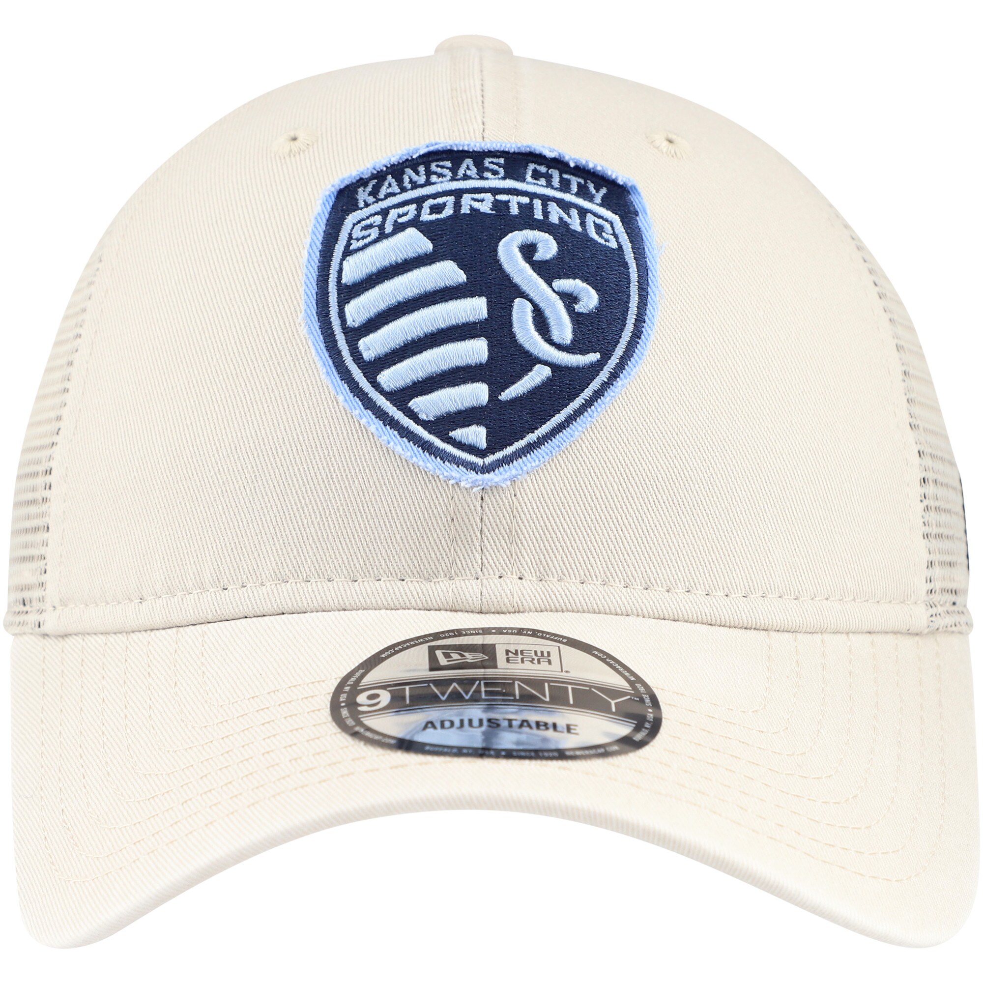 men8217s sporting kansas city new era tan game day 9twenty adjustable trucker hat | San Jose Earthquakes Hats, Jerseys & MLS Apparel