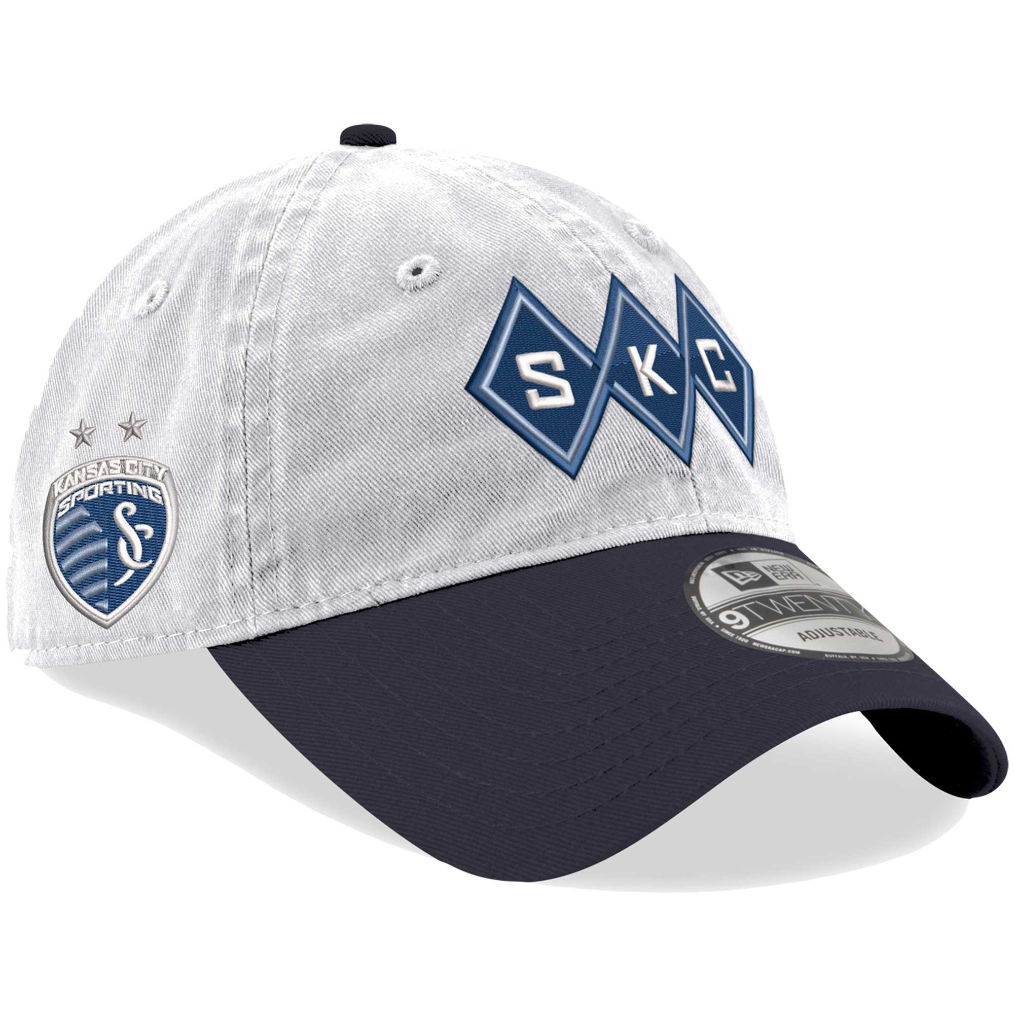 men8217s sporting kansas city new era white jersey hook 9twenty adjustable hat | San Jose Earthquakes Hats, Jerseys & MLS Apparel