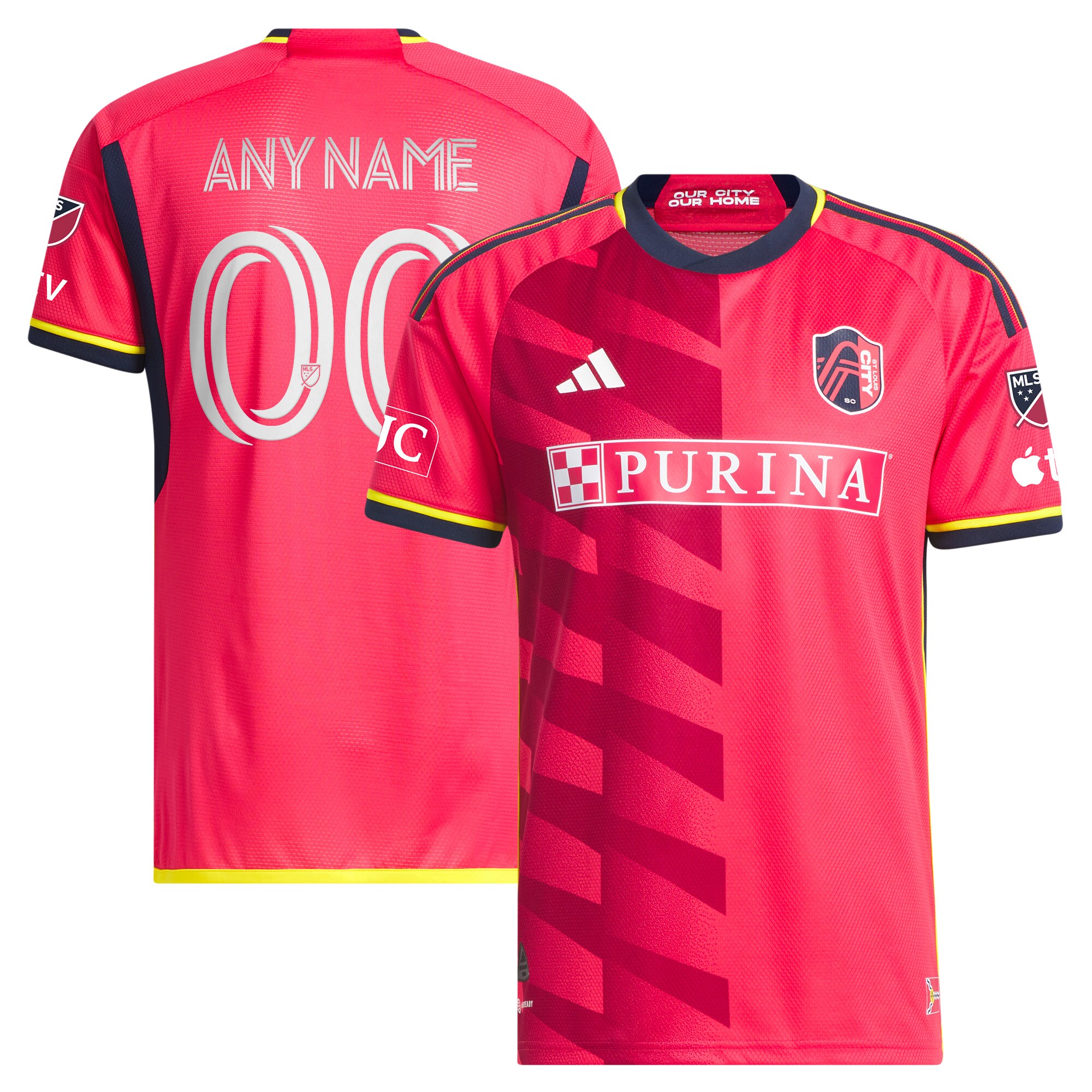 men8217s st. louis city sc adidas red 2023 city kit authentic custom jersey | San Jose Earthquakes Hats, Jerseys & MLS Apparel