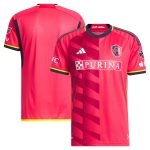 men8217s st. louis city sc adidas red 2023 city kit authentic jersey | San Jose Earthquakes Hats, Jerseys & MLS Apparel