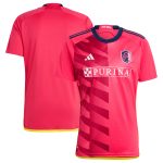 men8217s st. louis city sc adidas red 2023 city kit replica jersey | San Jose Earthquakes Hats, Jerseys & MLS Apparel