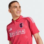men8217s st. louis city sc adidas red 2025 forever city red replica jersey | San Jose Earthquakes Hats, Jerseys & MLS Apparel