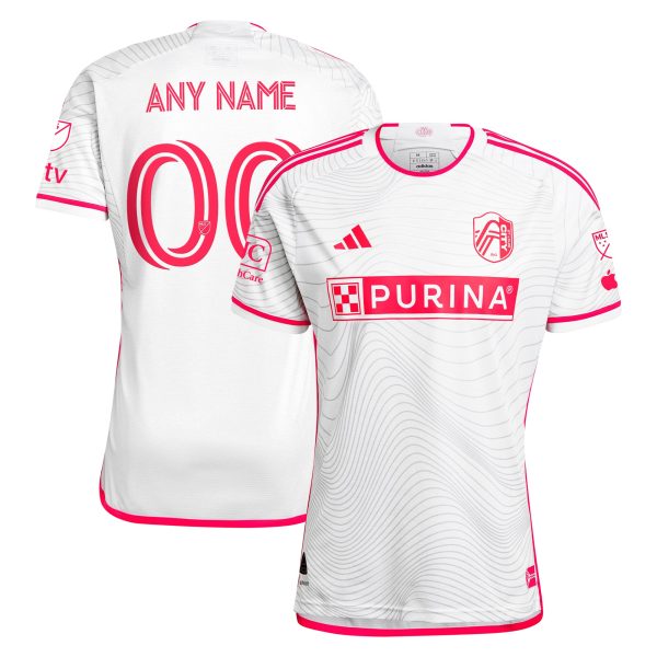men8217s st. louis city sc adidas white 2024 the confluence kit authentic custom jersey | San Jose Earthquakes Hats, Jerseys & MLS Apparel