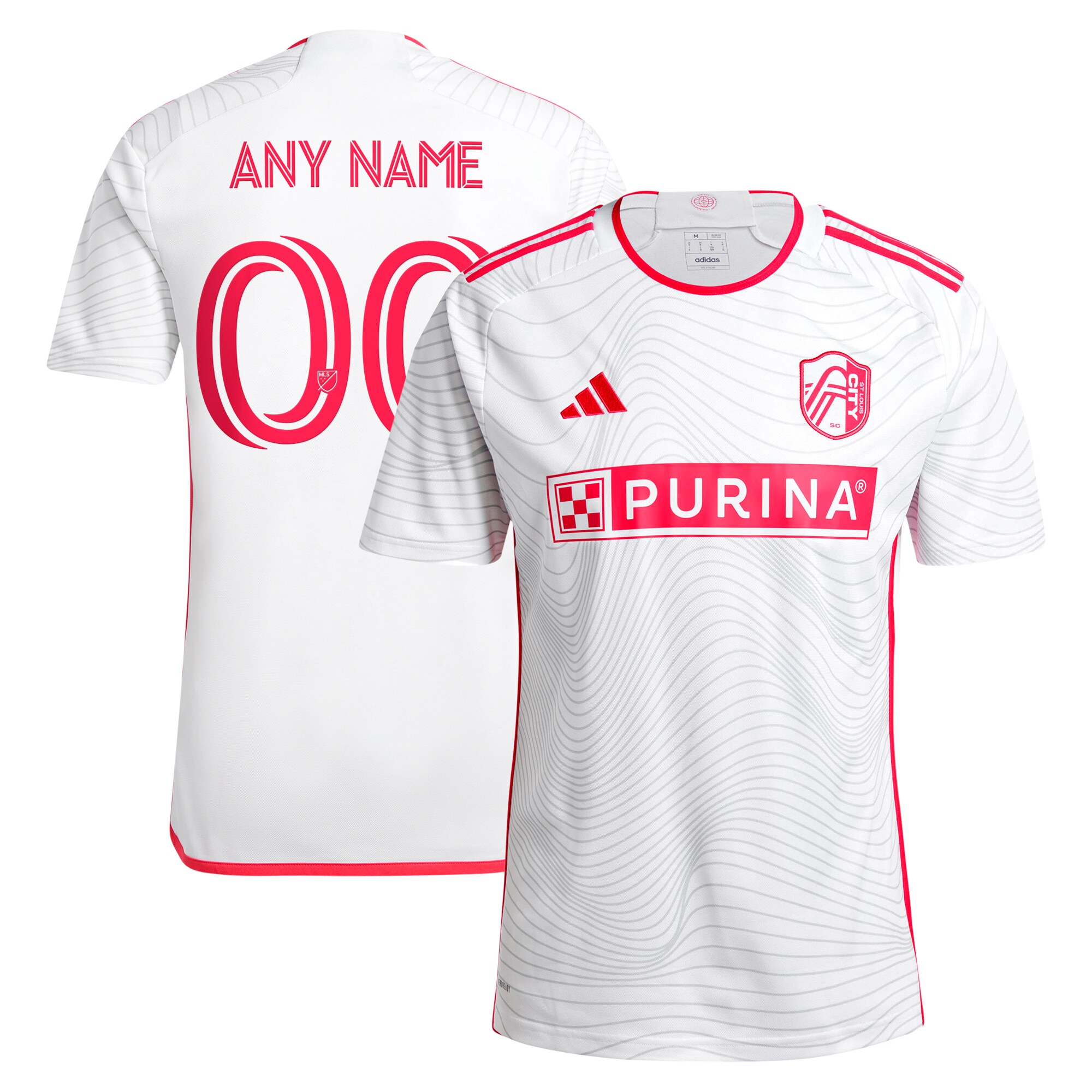 men8217s st. louis city sc adidas white 2024 the confluence kit replica custom jersey | San Jose Earthquakes Hats, Jerseys & MLS Apparel