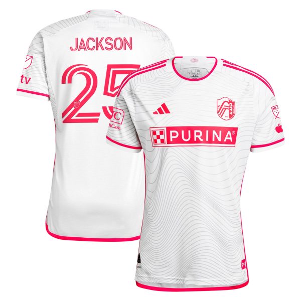 men8217s st. louis city sc aziel jackson adidas white 2024 the confluence kit authentic player jersey | San Jose Earthquakes Hats, Jerseys & MLS Apparel