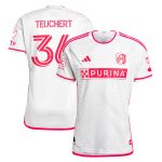 men8217s st. louis city sc cedric teuchert adidas white 2024 the confluence kit authentic player jersey | San Jose Earthquakes Hats, Jerseys & MLS Apparel