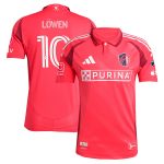 men8217s st. louis city sc eduard löwen adidas red 2025 forever city red authentic player jersey | San Jose Earthquakes Hats, Jerseys & MLS Apparel