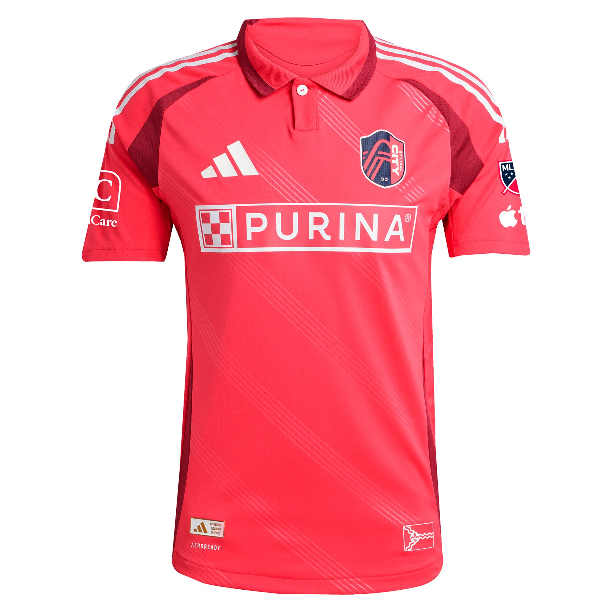 men8217s st. louis city sc eduard löwen adidas red 2025 forever city red authentic player jersey | San Jose Earthquakes Hats, Jerseys & MLS Apparel