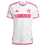 men8217s st. louis city sc eduard löwen adidas white 2024 the confluence kit authentic player jersey | San Jose Earthquakes Hats, Jerseys & MLS Apparel