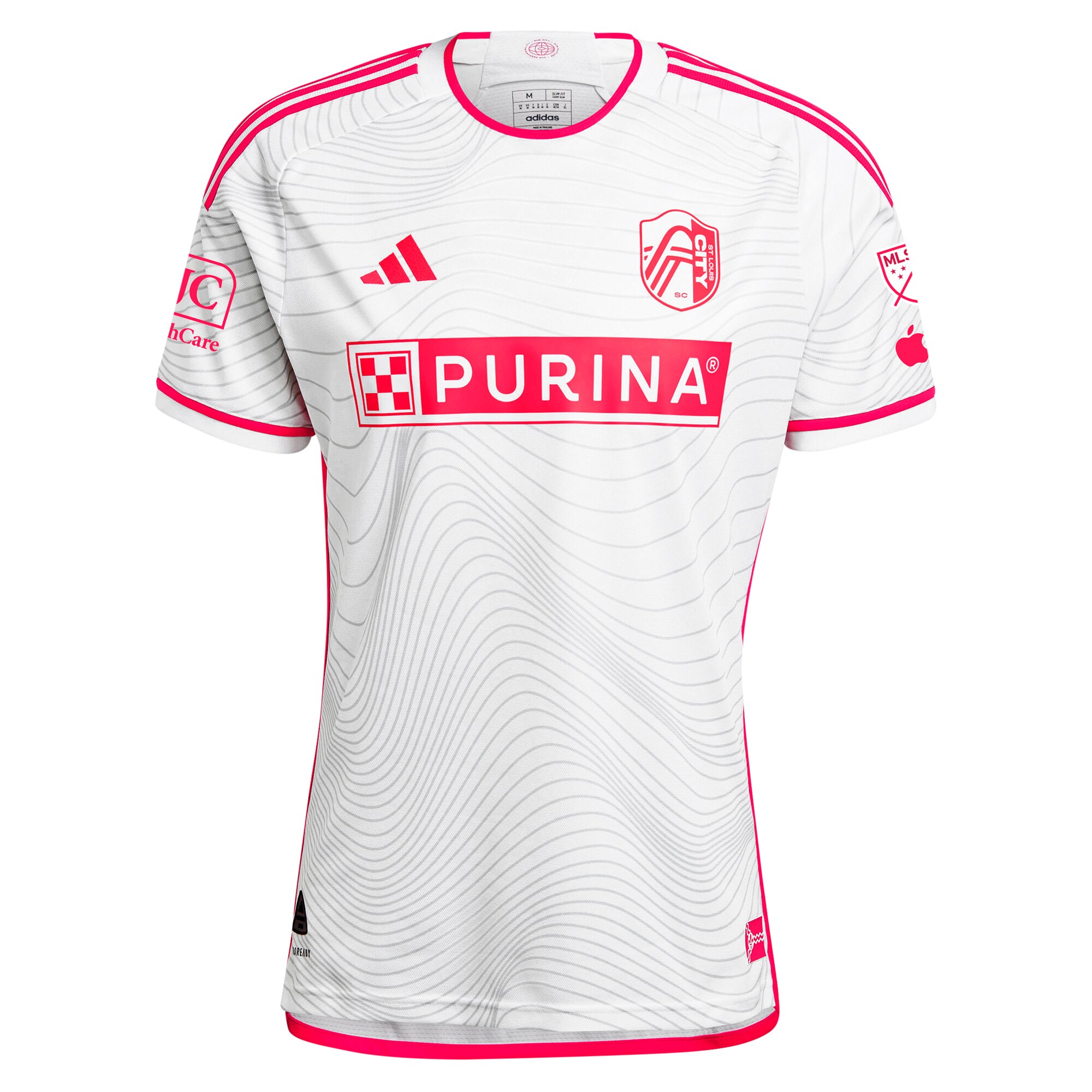 men8217s st. louis city sc eduard löwen adidas white 2024 the confluence kit authentic player jersey | San Jose Earthquakes Hats, Jerseys & MLS Apparel