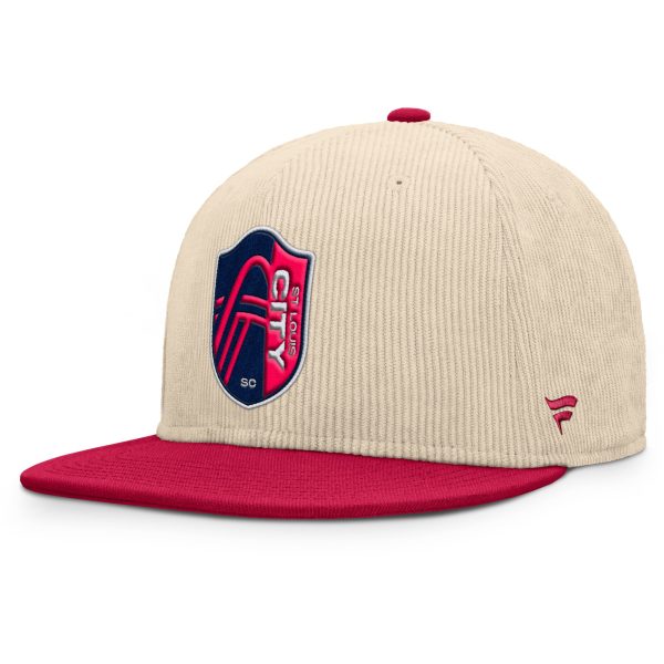 men8217s st. louis city sc fanatics cream tempo corduroy snapback hat | San Jose Earthquakes Hats, Jerseys & MLS Apparel