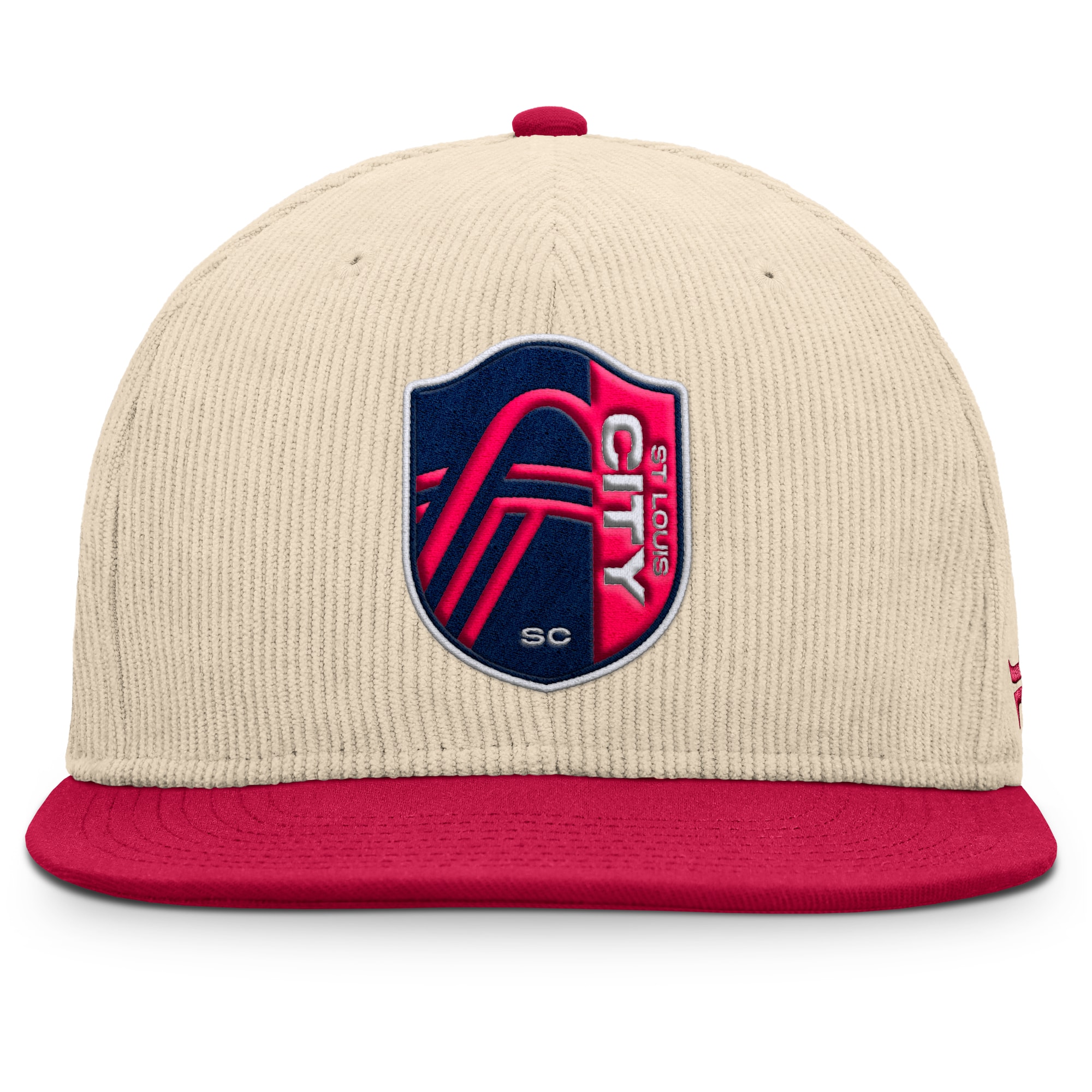 men8217s st. louis city sc fanatics cream tempo corduroy snapback hat | San Jose Earthquakes Hats, Jerseys & MLS Apparel