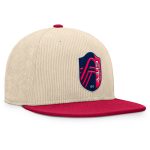 men8217s st. louis city sc fanatics cream tempo corduroy snapback hat | San Jose Earthquakes Hats, Jerseys & MLS Apparel