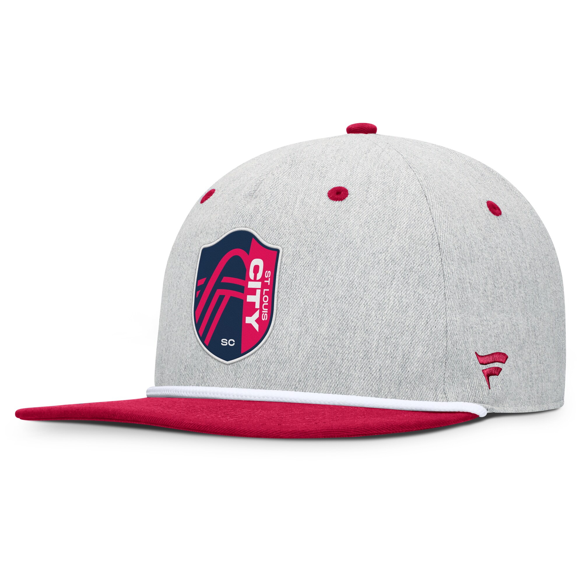 men8217s st. louis city sc fanatics heather gray chip golfer snapback hat | San Jose Earthquakes Hats, Jerseys & MLS Apparel