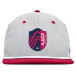 men8217s st. louis city sc fanatics heather gray chip golfer snapback hat | San Jose Earthquakes Hats, Jerseys & MLS Apparel