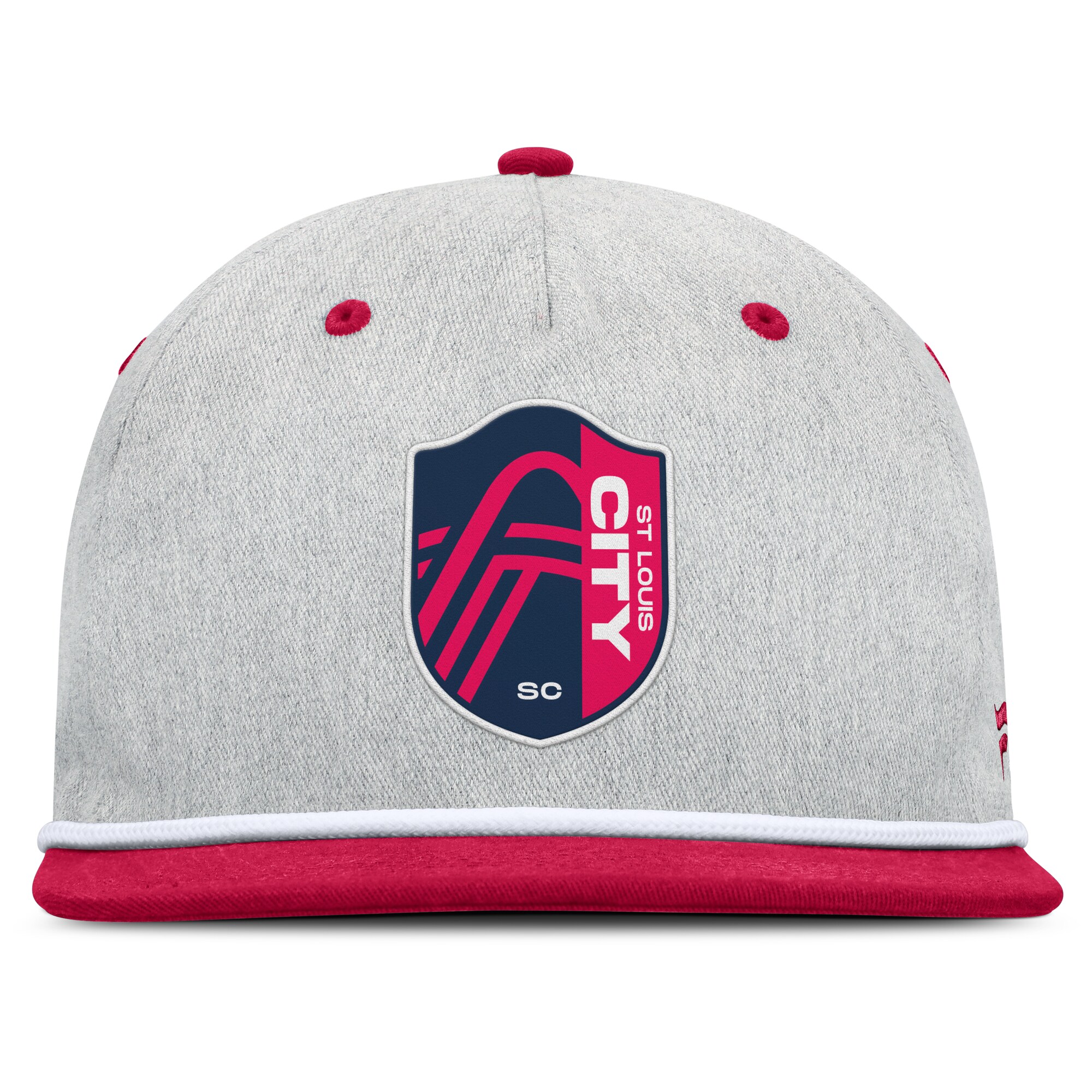 men8217s st. louis city sc fanatics heather gray chip golfer snapback hat | San Jose Earthquakes Hats, Jerseys & MLS Apparel