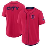men8217s st. louis city sc fanatics red injury time baseball jersey | San Jose Earthquakes Hats, Jerseys & MLS Apparel