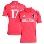 men8217s st. louis city sc marcel hartel adidas red 2025 forever city red replica player jersey | San Jose Earthquakes Hats, Jerseys & MLS Apparel