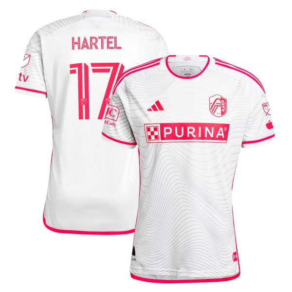 men8217s st. louis city sc marcel hartel adidas white 2024 the confluence kit authentic player jersey | San Jose Earthquakes Hats, Jerseys & MLS Apparel