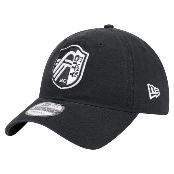 men8217s st. louis city sc new era black 2025 kickoff 9twenty adjustable hat | San Jose Earthquakes Hats, Jerseys & MLS Apparel