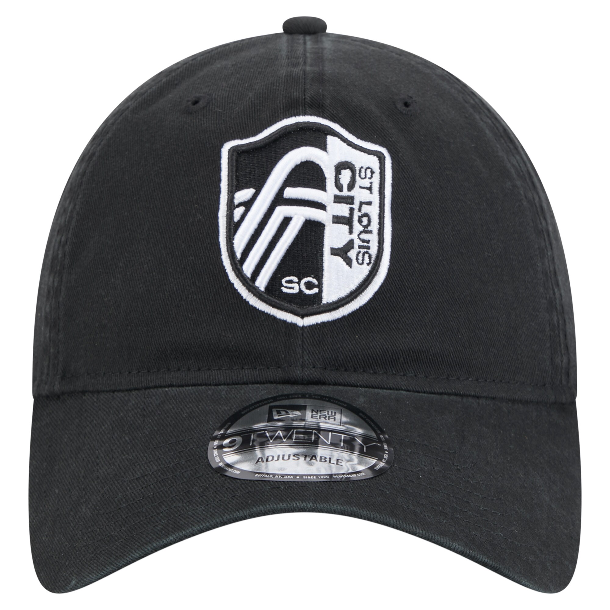 men8217s st. louis city sc new era black 2025 kickoff 9twenty adjustable hat | San Jose Earthquakes Hats, Jerseys & MLS Apparel