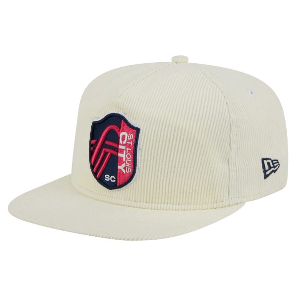men8217s st. louis city sc new era cream 2025 kickoff snapback golfer hat | San Jose Earthquakes Hats, Jerseys & MLS Apparel