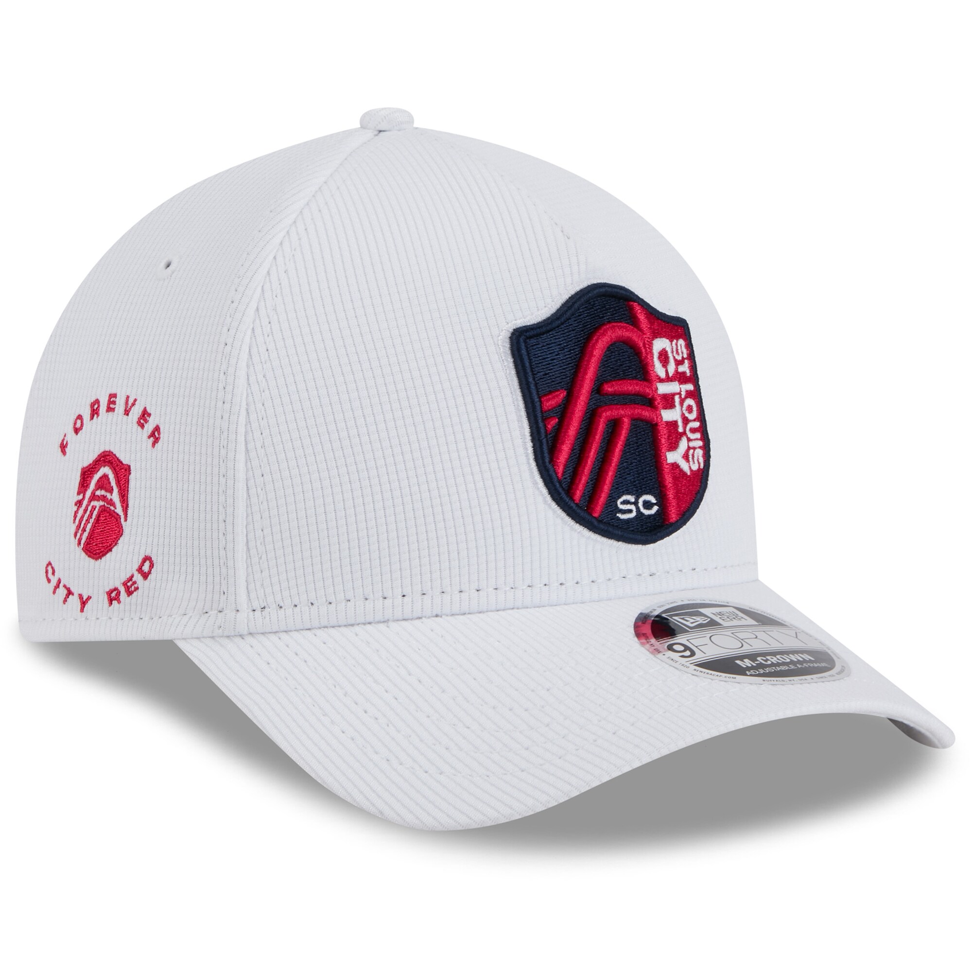 men8217s st. louis city sc new era white 2025 jersey hook 9forty m-crown adjustable hat | San Jose Earthquakes Hats, Jerseys & MLS Apparel