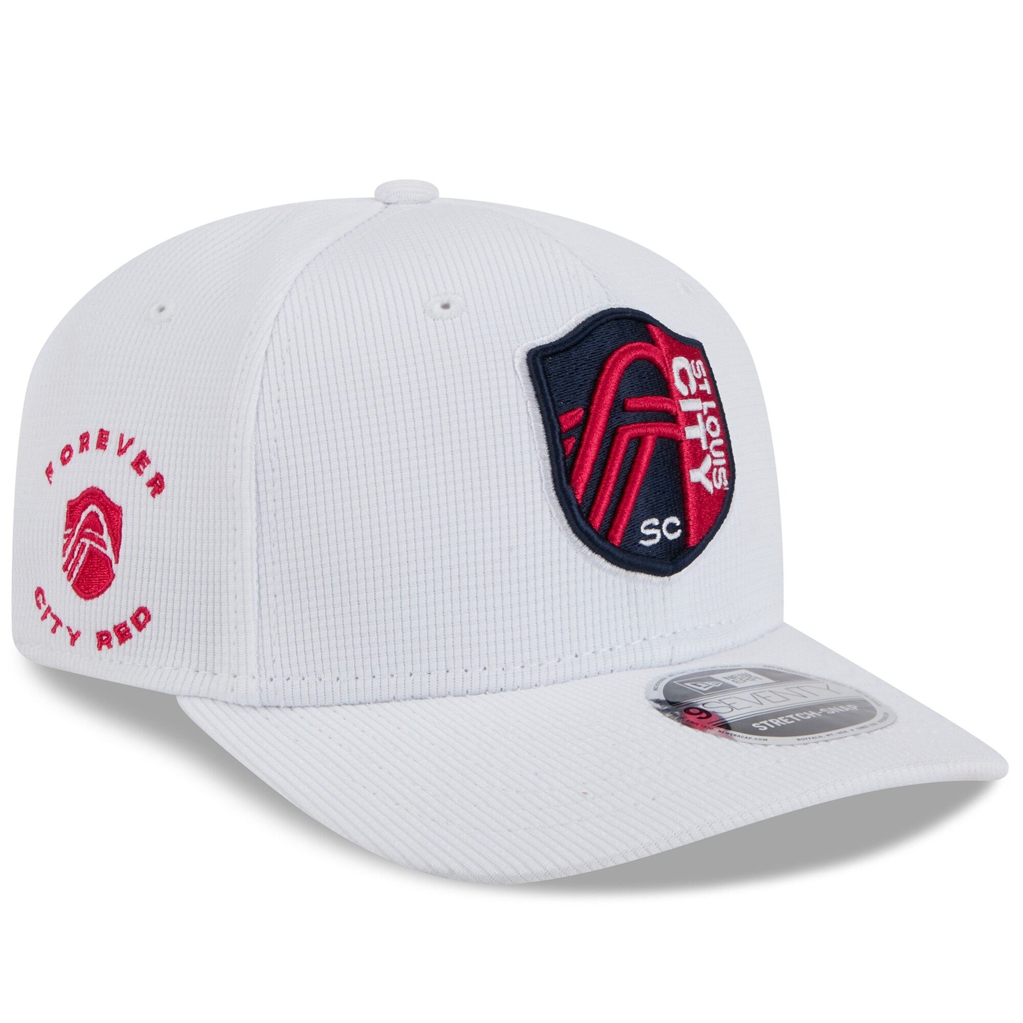 men8217s st. louis city sc new era white 2025 jersey hook 9seventy stretch-snap hat | San Jose Earthquakes Hats, Jerseys & MLS Apparel