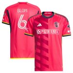 men8217s st. louis city sc njabulo blom adidas red 2023 the spirit kit authentic jersey | San Jose Earthquakes Hats, Jerseys & MLS Apparel